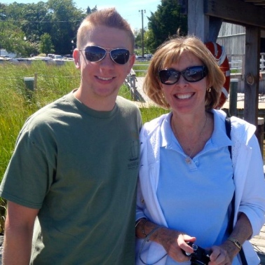 JR and his beautiful mom, Leslie (Solomons Island, MD, 2010)